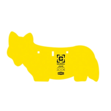 Picture of CALDWELL AR500 COYOTE TARGET 3/8" AR500 STEEL YELLOW 4001073