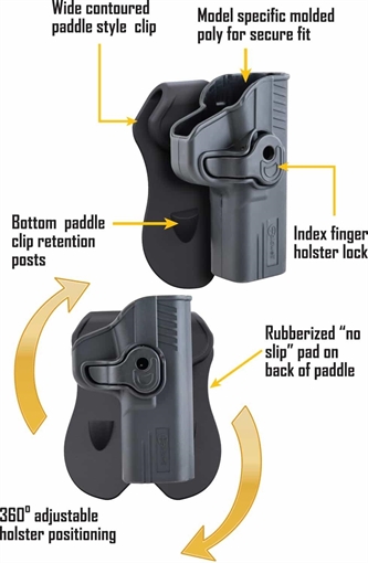 Picture of Caldwell Tac Ops Holster Taurus 24/7 110063
