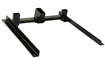 Picture of Caldwell Ultimate Steel Target Stand, Compatible with 2x4 and 1x2 Wooden Post, Black, Includes 2 Ground Stakes 4001148