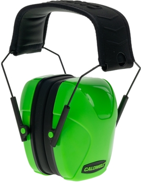 Picture of Caldwell Shooting Supplies YOUTH PASSIVE EARMUFF NEON GREEN 1103309