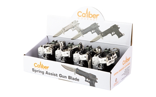 Picture of Caliber Gourmet Gun/Knife Keychain Display CBG-DB-02