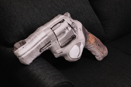 Picture of Caliber Gourmet Revolver Pillow CBG-GP-1054