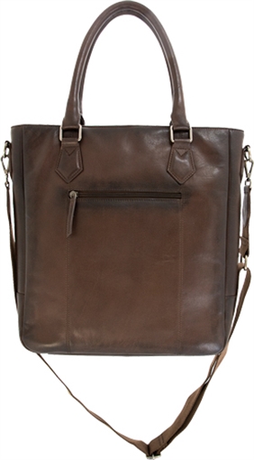Picture of CAMELEON S&W FLAT TOTE CC PURSE DARK BROWN 49308
