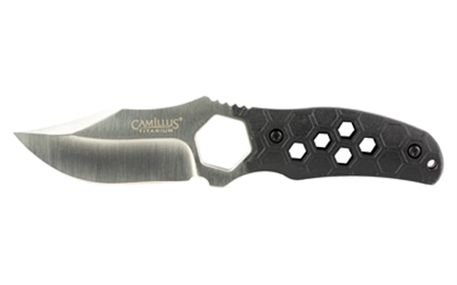 Picture of CAMILLUS COMB FIXED BLADE 3.5" SS BLADE HONEYCOMB BLACK CAM-19489