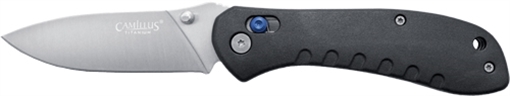 Picture of CAMILLUS ROVAX FOLDING KNIFE 3.25" SS BLADE NYLON BLACK CAM-19618