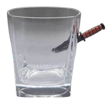 Picture of CAMP CBG-LMS-USMC LMS KNIFE WHISKEY GLASS 810112982466