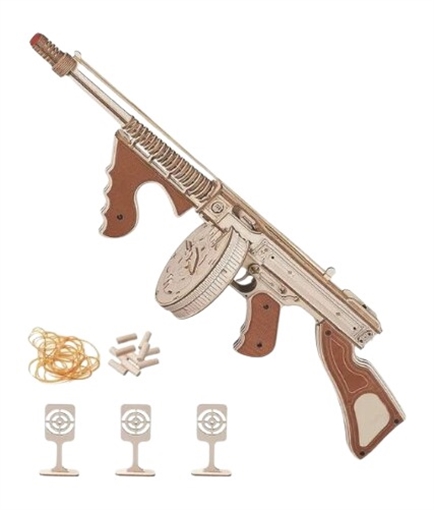 Picture of CAMP CBG-PZ-6     WOOD PUZZLE  TOMMY GUN CBGPZ6