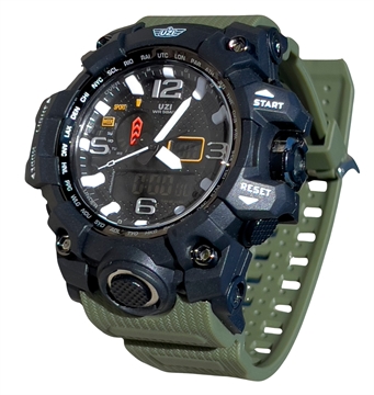 Picture of CAMP UZI-W-1545-G UZI SHOCK DIGITAL WATCH OD 024718514536