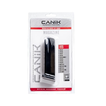 Picture of CANIK Magazine, 9MM, 18 Rounds, Fits TP9SA, TP9v2, TP9SF, and TP9, Black MA2240