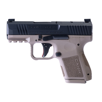 Picture of CANIK METE MC9 12RD 3IN BLACK SLIDE FDE FRAME PLASTIC CASE AND HG7620BD-X