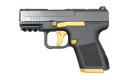 Picture of CANIK METE MC9 9MM 3.18" 15 BLK/GOLD HG7620G-N
