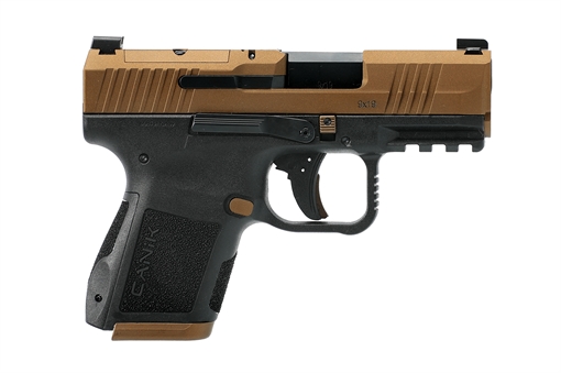 Picture of CANIK METE MC9 9MM BRONZE 10+1 OPTICS READY SLIDE CUT HG7651B-N