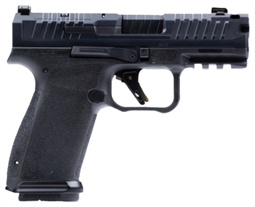 Picture of CANIK METE MC9 Prime, Semi-automatic, Striker Fired, Compact, 9MM, 3.64" Barrel, Compensated Slide and Barrel with Blast Chamber, Night Sights, Optics Ready, Matte Finish, Black, 17 Rounds, 2 Magazines HG8328-N HG8328N
