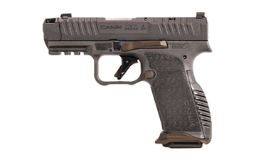 Picture of Canik Prime Radian Handgun 9mm Luger 10rd Magazines(2) 3.83" Comp Barrel Optic Ready Grey HG8612G-N