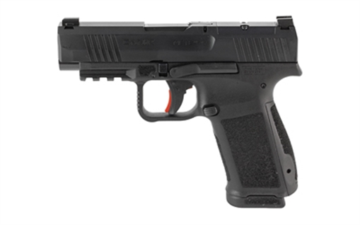 Picture of CANIK METE MC9LS, Semi-automatic, Striker Fired, Polymer Frame Pistol, Compact, 9MM, 3.64" Barrel, Nitride Finish, Black, Optic Ready, White Dot Front Sight, Blackout Rear Sight, 2 Magazines, 10 Rounds HG7885-N HG7885N