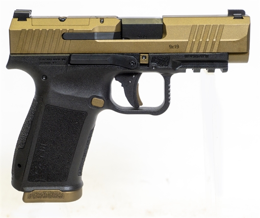 Picture of CANIK METE MC9LS 9MM BRZ/BLK 17+1 OPTICS READY SLIDE CUT HG7883B-N