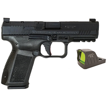 Picture of CANIK METE SF�ONE�Series Handgun 9mm Luger 15rd Magazine 4.19" Barrel Black with MeCanik M01 HG5637OSV-N