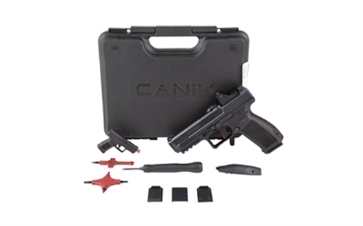 Picture of CANIK METE SFT ONE Series Handgun 9mm Luger 18rd Magazine 4.19" Barrel Black with MeCanik M01 HG6595OSV-N