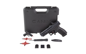Picture of CANIK METE SFT ONE Series Handgun 9mm Luger 18rd Magazine 4.19" Barrel Black with MeCanik M01 HG6595OSV-N