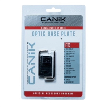 Picture of Canik Optic Base Plate (A) for Non Optic Ready Pistols Black PACN0704