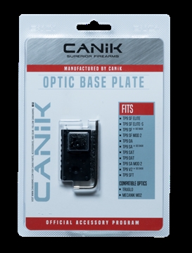 Picture of Canik Optic Base Plate (B) for Non Optic Ready Pistols Black PACN0705