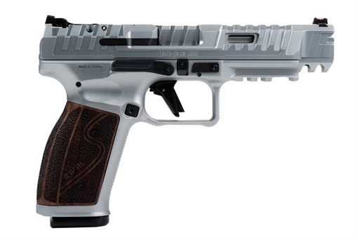 Picture of CANIK RIVAL-S ROSEWOOD CHROME 9MM 5IN BARREL 20RD HG7010CR-N