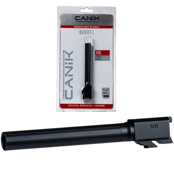 Picture of Canik Steel Drop in Barrel for Select Canik Pistols Fluted Full Size Black PACN0028