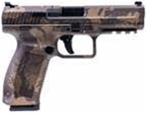 Picture of CANIK TP9SF CANIK CREATIONS HGA 9MM 4.46IN BBL 2-18RD MAGS AND FULL ACCESSORY KIT WOODLAND BRONZE HG4865WB-N HG4865WBN