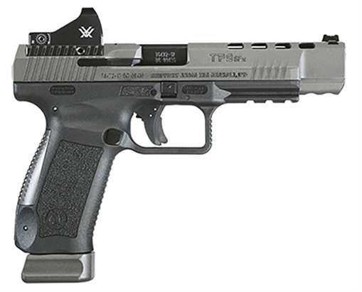 Picture of CANIK TP9SFX HGA 9MM 5.2IN BBL VORTEX VIPER OPTIC  W/2 - 20RD MEC-GAR MAGS AND FULL ACCESSORY KIT HG3774GV-N