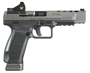 Picture of CANIK TP9SFX HGA 9MM 5.2IN BBL VORTEX VIPER OPTIC  W/2 - 20RD MEC-GAR MAGS AND FULL ACCESSORY KIT HG3774GV-N