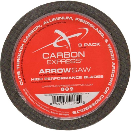 Picture of Carbon Express Carbon Express Arrow Saw Replacement Blades 3 pk. 58010