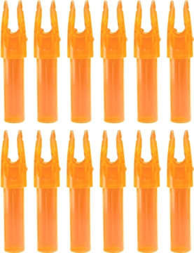 Picture of Carbon Express Carbon Express LaunchPad Nocks Orange .244 12 pk. 50265