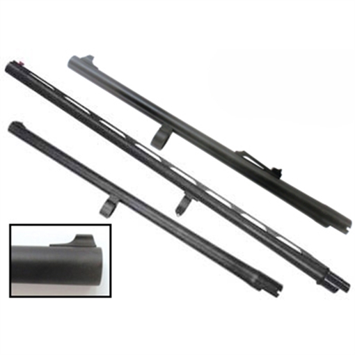 Picture of Carlson's Nova/Super Nova 12 ga 3.5" Chamber 18.5" Shotgun Barrel Ramped Front Sight CYL Choke S-Matte 87014