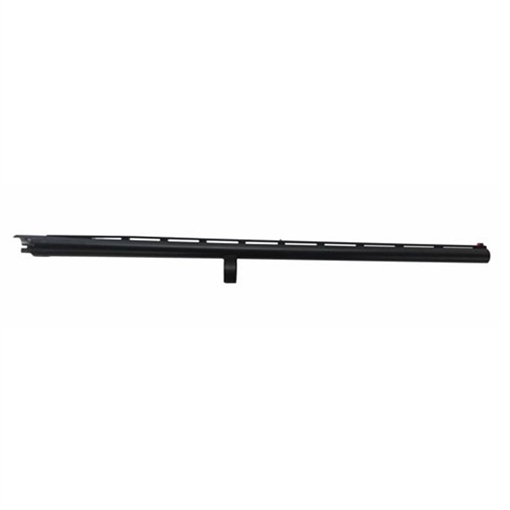 Picture of Carlson's Choke Tubes Replacement Barrel 12 Gauge 24" Vent Rib, Matte Blued Stainless Steel, Fiber Optic Sight, Fits Remington 870 87001