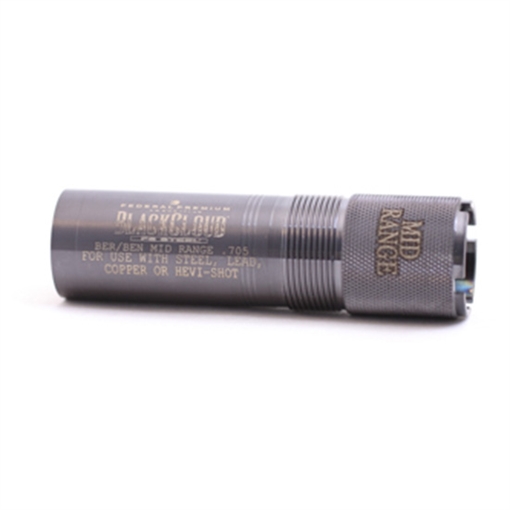 Picture of Carlson's Choke Tubes Black Cloud Beretta/Benelli Mobil 12 Gauge Mid-Range Steel Titanium Coated 09002