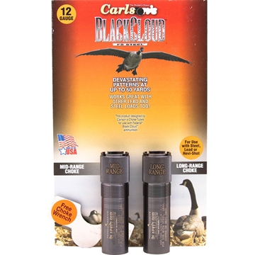 Picture of Carlsons Black Cloud Choke Tubes 12 ga. Beretta/Benelli Mobil, MR and LR 2 Pack 9102