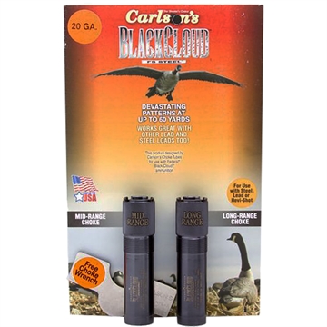 Picture of Carlsons Black Cloud Choke Tubes 20 ga. Beretta/Benelli Mobil, MR and LR 2 Pack 9122
