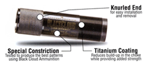 Picture of CARLSON'S CHOKE TUBE BLACK CLOUD 12GA L-RANGE ACCU-MAG 09009