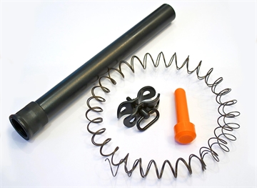 Picture of Carlson's Choke Tubes Magazine Extension 12 Gauge Benelli M2 Benelli M1 Benelli SBE 8 Blued Steel 04501