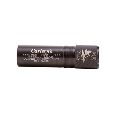 Picture of Carlson's Choke Tubes Delta Waterfowl Extended Choke Berretta/Benelli Mobil 12 Gauge Mid-Range 17-4 Stainless Steel 07115