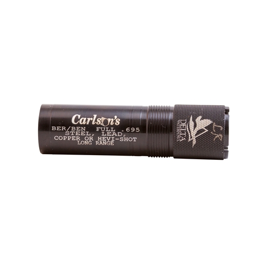 Picture of Carlson's Choke Tubes Delta Waterfowl Extended Choke Berretta/Benelli Mobil 12 Gauge Long Range 17-4 Stainless Steel 07117