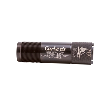 Picture of Carlson's Choke Tubes Delta Waterfowl Extended Choke Remington Rem Choke 12 Gauge Mid-Range 17-4 Stainless Steel 07263