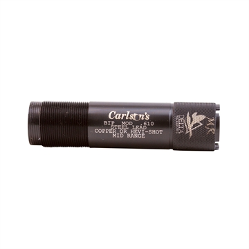 Picture of Carlson's Choke Tubes Delta Waterfowl Extended Choke Browning Invector Plus 20 Gauge Mid-Range 17-4 Stainless Steel 07355