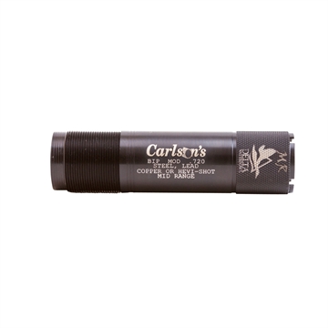 Picture of Carlson's Choke Tubes Delta Waterfowl Extended Choke Browning Invector Plus 12 Gauge Mid-Range 17-4 Stainless Steel 07365