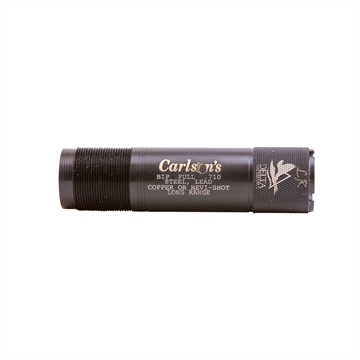 Picture of Carlson's Choke Tubes Delta Waterfowl Extended Choke Browning Invector Plus 12 Gauge Long Range 17-4 Stainless Steel 07368