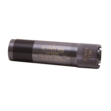 Picture of Carlson's Choke Tubes Black Cloud Browning Invector Plus 12 Gauge Mid-Range Steel Titanium Coated 09006