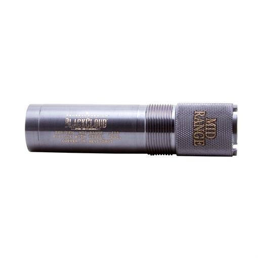Picture of Carlson's Choke Tubes Black Cloud Berretta/Benelli Mobil 20 Gauge Mid-Range Steel Titanium Coated 09022
