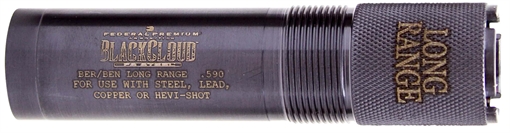 Picture of Carlson's Choke Tubes Black Cloud Berretta/Benelli Mobil 20 Gauge Long Range Steel Titanium Coated 09023