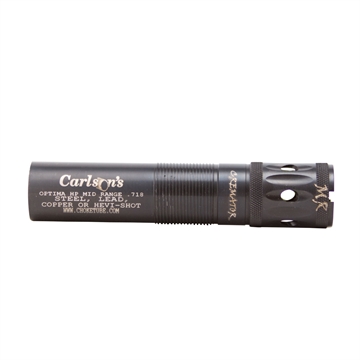Picture of Carlson's Choke Tubes Cremator Beretta Optima HP 12 Gauge Mid-Range Ported 17-4 Stainless Steel 11565