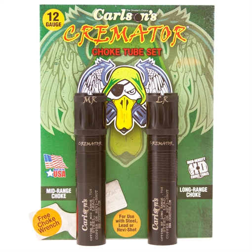 Picture of Carlson's Cremator Waterfowl Mid and Long Range Non-Ported Choke Tubes for 12 ga Beretta Optima HP .708 and .718 2/ct 11662